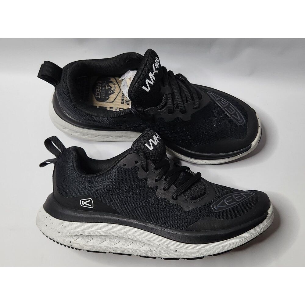 KEEN WK400 Walking Shoes – Women’s 6 – Black/White